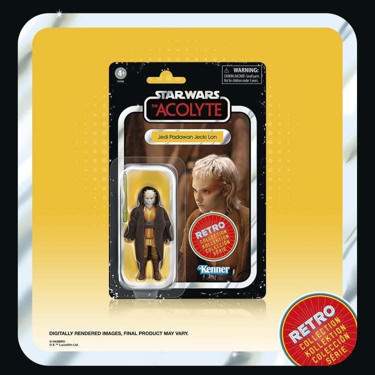 Star Wars Retro Collection The Acolyte Box Set of 6 Figures Gallery Image 10