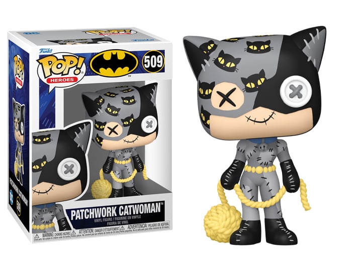 Pop! Heroes: DC Comics - Catwoman (Patchwork) Gallery Image 1