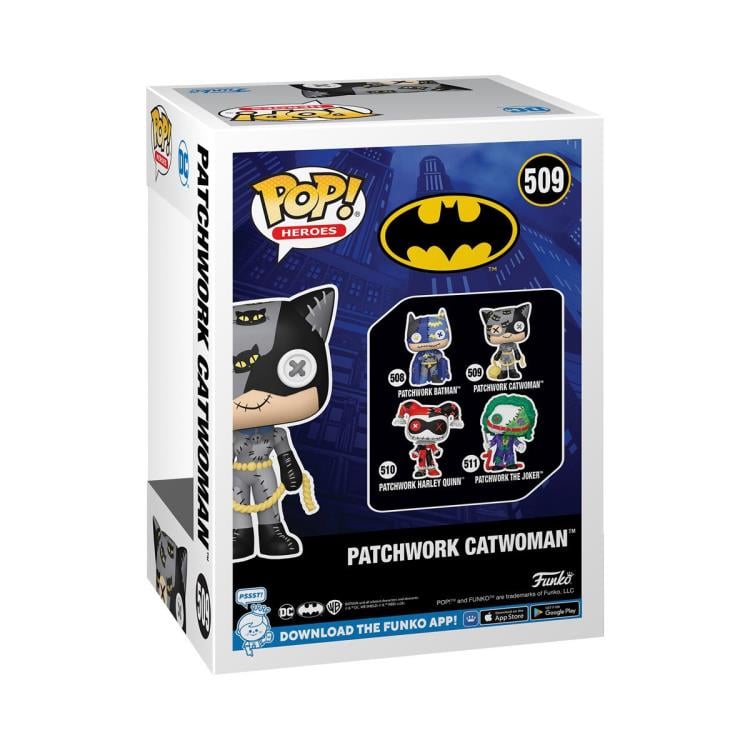 Pop! Heroes: DC Comics - Catwoman (Patchwork) Gallery Image 5