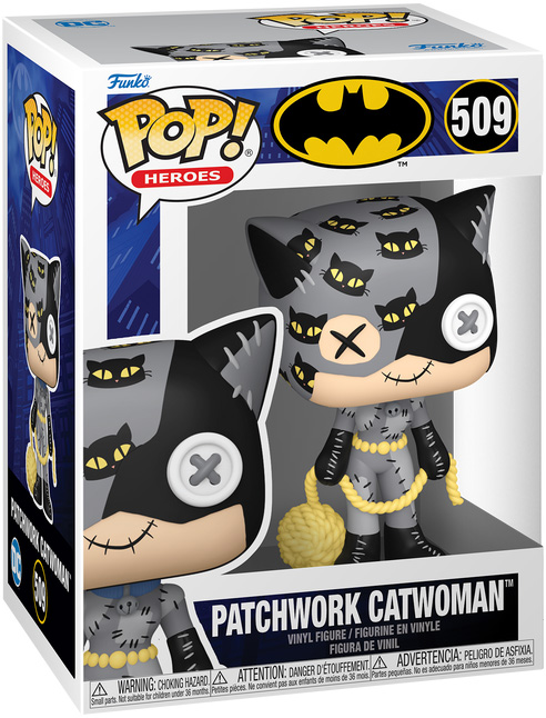 Pop! Heroes: DC Comics - Catwoman (Patchwork) Gallery Image 4