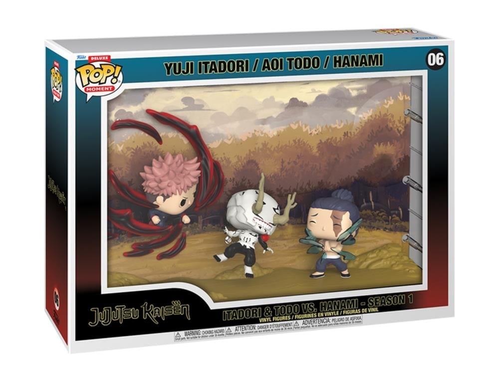 Pop! Moments Deluxe: Jujutsu Kaisen - Itadori & Todo vs. Hanami Gallery Image 3