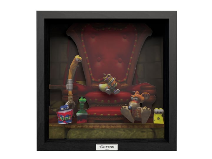 Conker's Bad Fur Day Conker: King of All The Land Pixel Frame (9x9) Gallery Image 1
