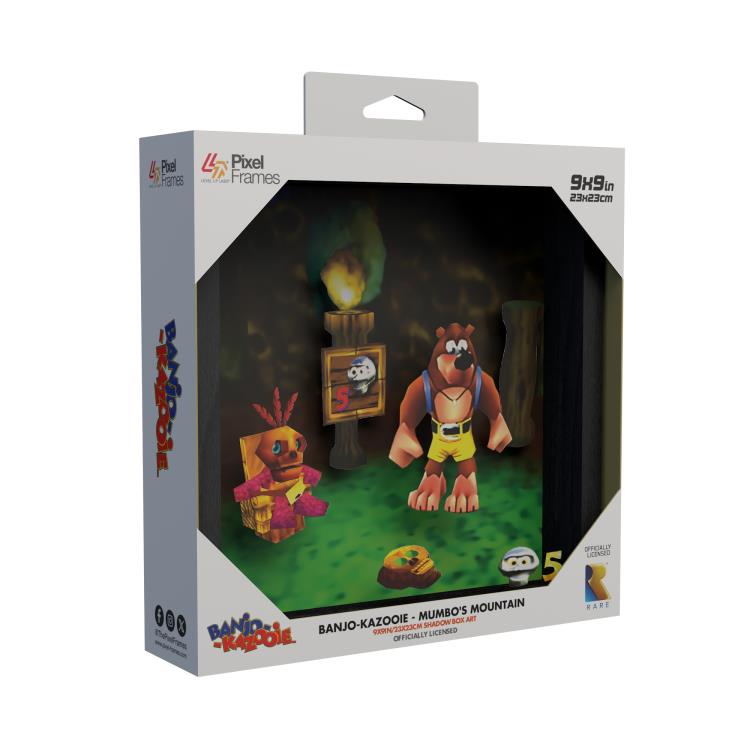 Banjo-Kazooie Mumbo's Mountain Pixel Frame (9x9) Gallery Image 8