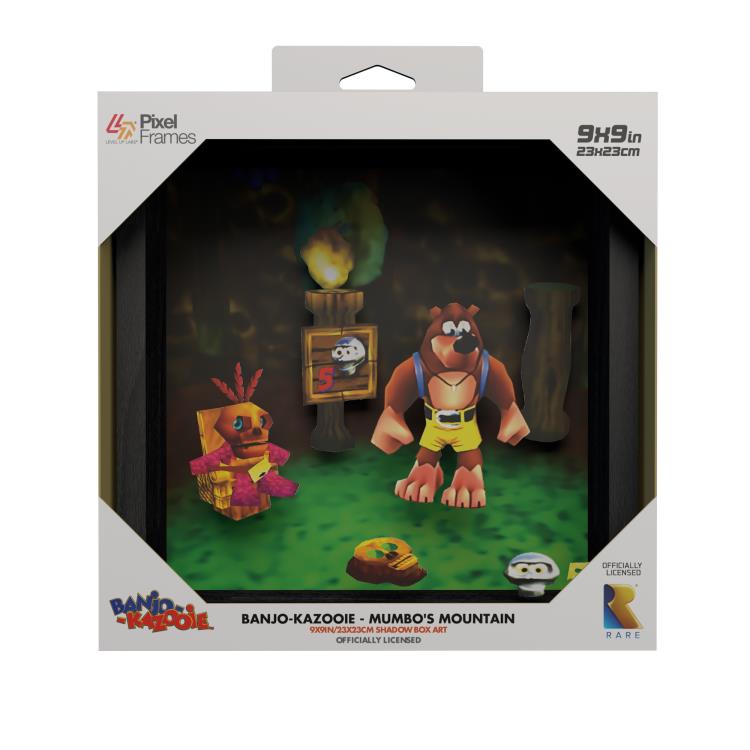 Banjo-Kazooie Mumbo's Mountain Pixel Frame (9x9) Gallery Image 6
