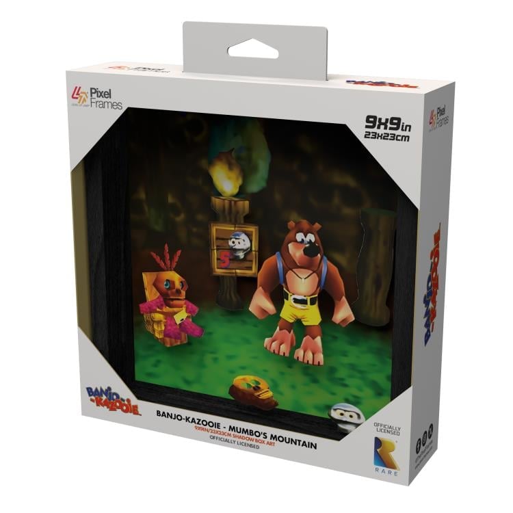Banjo-Kazooie Mumbo's Mountain Pixel Frame (9x9) Gallery Image 7