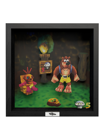 Banjo-Kazooie Mumbo's Mountain Pixel Frame (9x9) Gallery Image 2