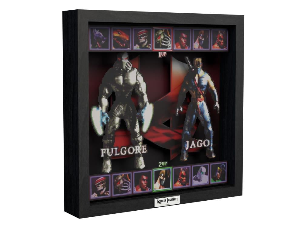 Killer Instinct Fight On! Pixel Frame (9x9) Gallery Image 4