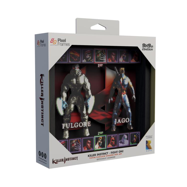 Killer Instinct Fight On! Pixel Frame (9x9) Gallery Image 9