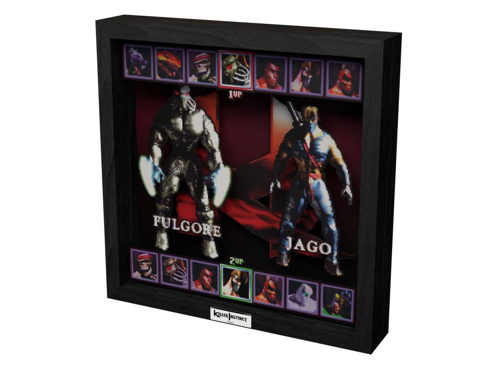 Killer Instinct Fight On! Pixel Frame (9x9) Gallery Image 5