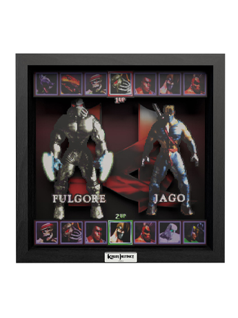 Killer Instinct Fight On! Pixel Frame (9x9) Gallery Image 2