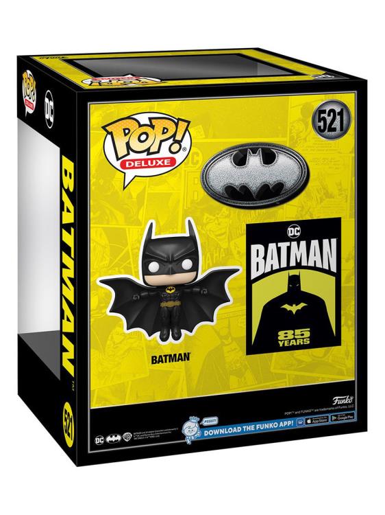 Pop! Deluxe: Batman (1989) 85th Anniversary Batman Soaring Gallery Image 4