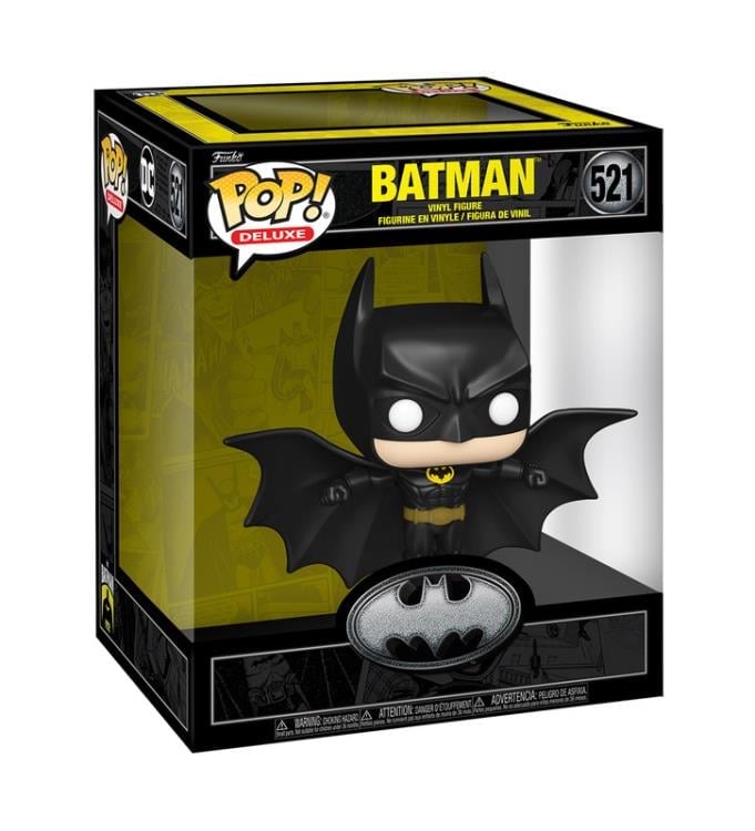 Pop! Deluxe: Batman (1989) 85th Anniversary Batman Soaring Gallery Image 3