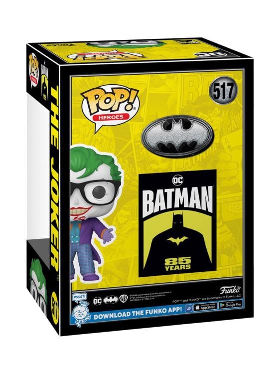 Pop! Heroes: Batman 85th Anniversary - The Joker with Teeth Gallery Image 5