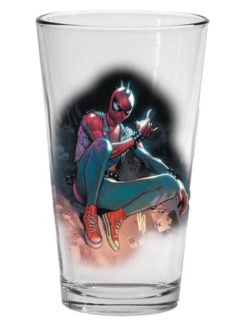 Marvel Comics Toon Tumblers Spider-Punk PX Previews Exclusive Pint Glass Gallery Image 2