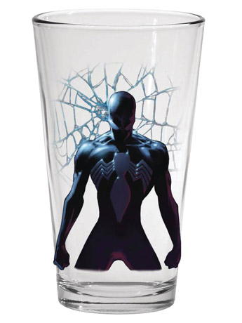 Marvel Comics Toon Tumblers Spider-Man (Black Suit) PX Previews Exclusive Pint Glass Gallery Image 2