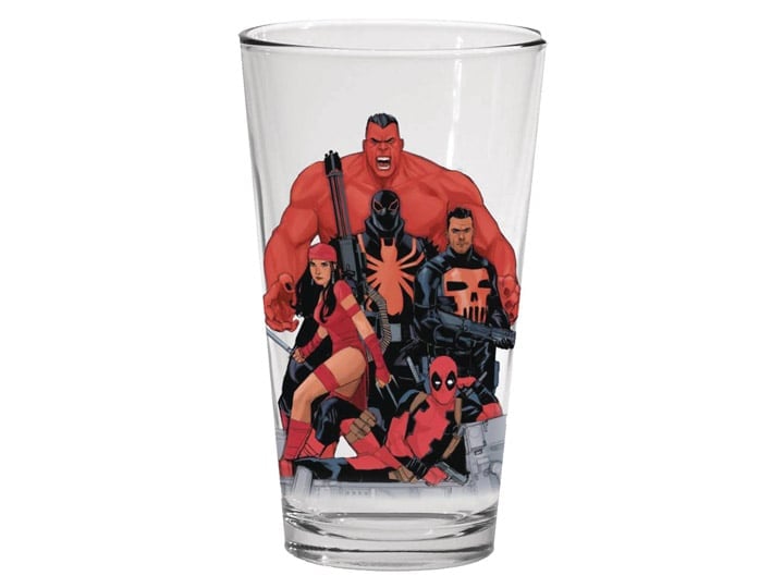 Marvel Comics Toon Tumblers Thunderbolts PX Previews Exclusive Pint Glass Gallery Image 1