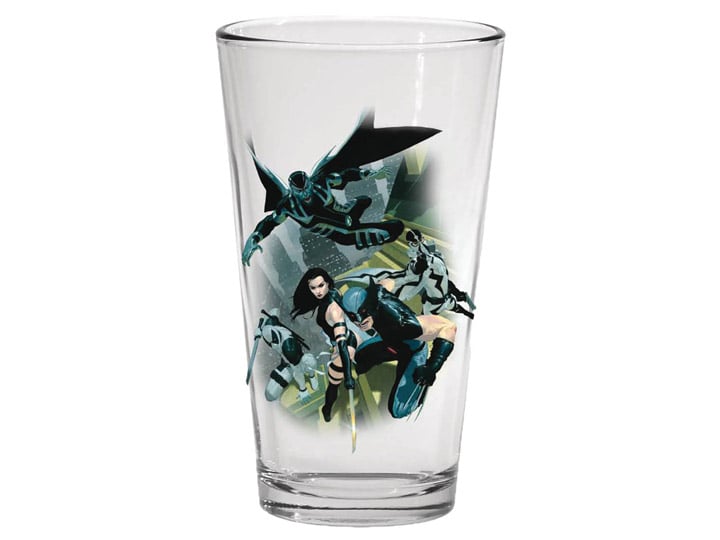 Marvel Comics Toon Tumblers Uncanny X-Force PX Previews Exclusive Pint Glass Gallery Image 1