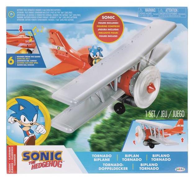 Sonic The Hedgehog Tornado Biplane 2.5-Inch Scale Playset Gallery Image 5