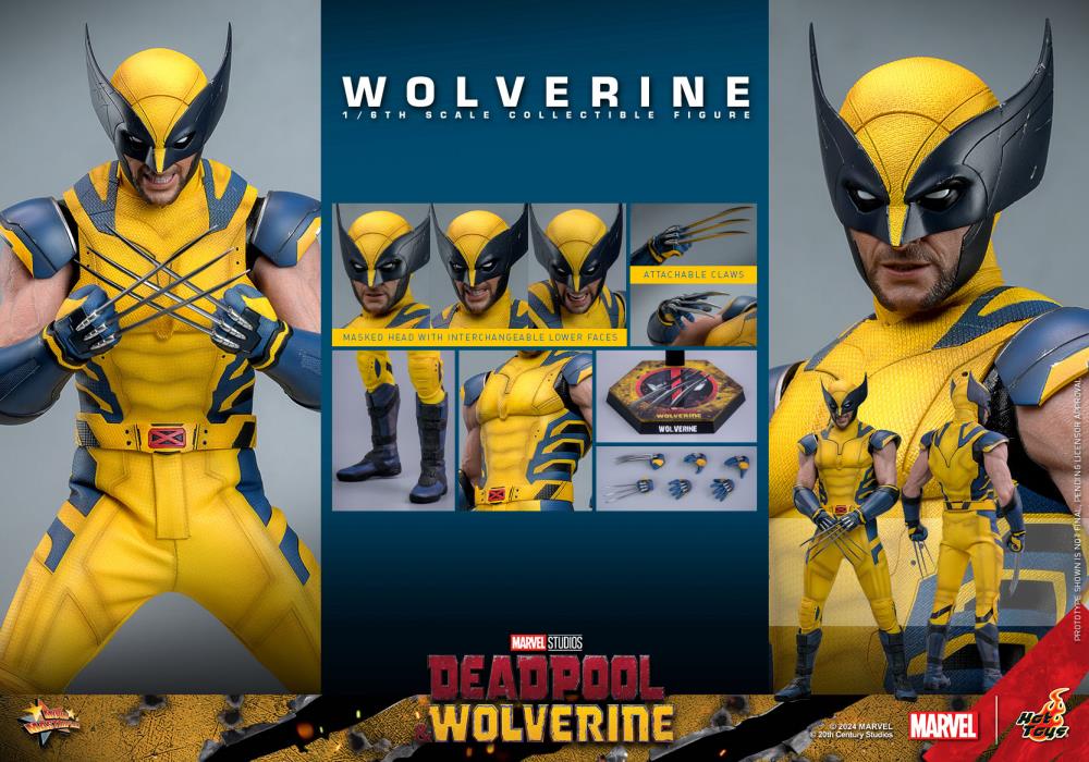 Deadpool & Wolverine MMS753 Wolverine 1/6th Scale Collectible Figure