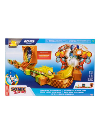 Sonic The Hedgehog Go-Go Racers Super Sonic Deluxe Playset Gallery Image 2