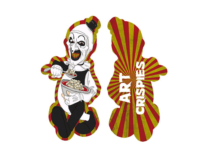 Terrifier Art the Clown Shaped Pillow Gallery Image 1