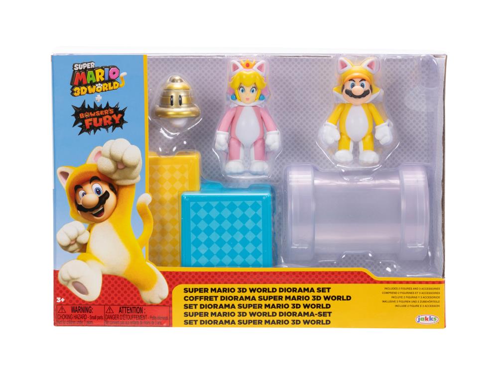 Super Mario 3D World 2.5-Inch Scale Diorama Set