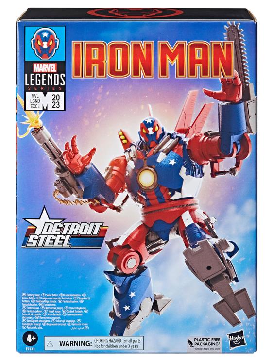 The Invincible Iron Man Marvel Legends Detroit Steel Exclusive Action Figure Gallery Image 13