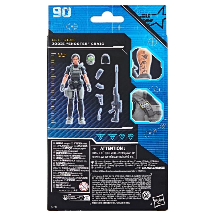 G.I. Joe Classified Series #90 Nightforce Jodie "Shooter" Craig Exclusive Gallery Image 13