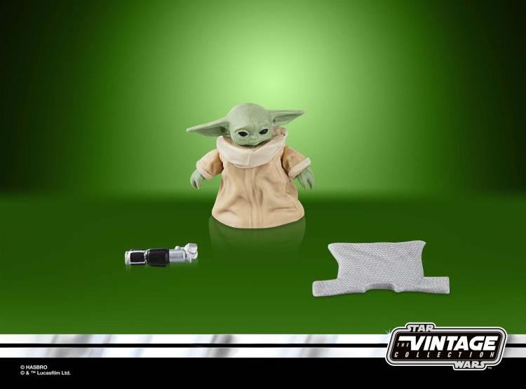 Star Wars: The Vintage Collection Luke Skywalker & Grogu (Book of Boba Fett) Exclusive Gallery Image 6
