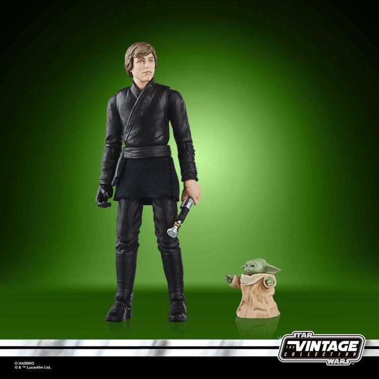 Star Wars: The Vintage Collection Luke Skywalker & Grogu (Book of Boba Fett) Exclusive Gallery Image 4