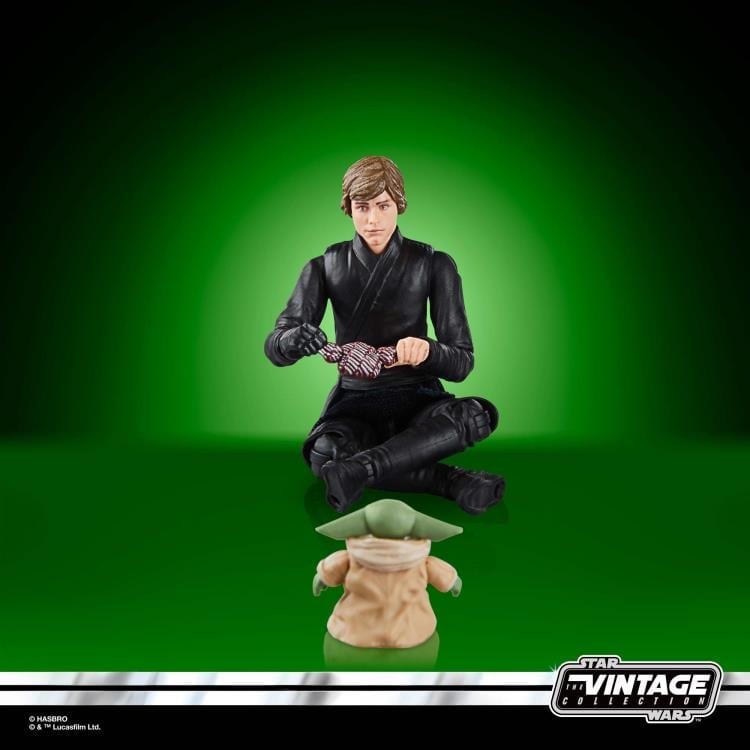 Star Wars: The Vintage Collection Luke Skywalker & Grogu (Book of Boba Fett) Exclusive Gallery Image 5