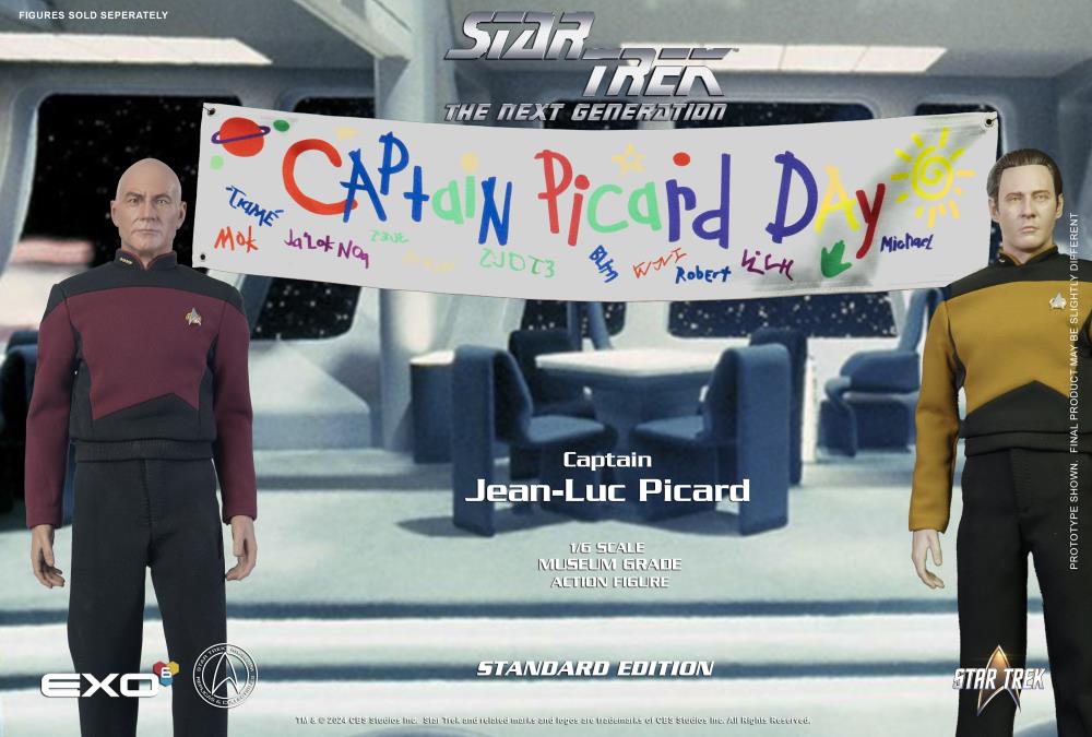 Star Trek: The Next Generation Captain Jean-Luc Picard (Standard Ver.) 1/6 Scale Figure Gallery Image 15