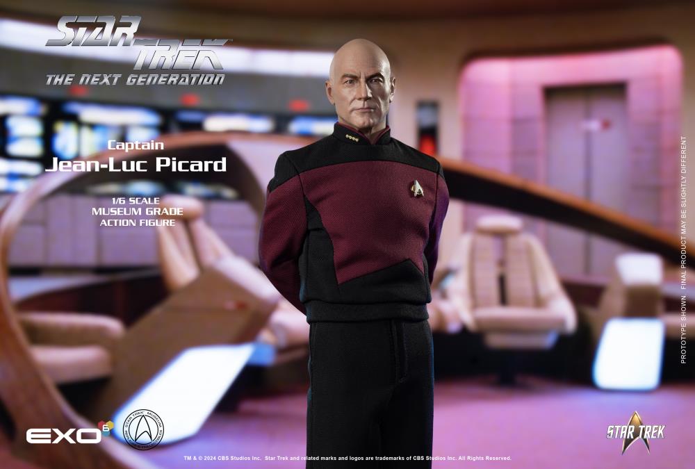 Star Trek: The Next Generation Captain Jean-Luc Picard (Standard Ver.) 1/6 Scale Figure Gallery Image 7