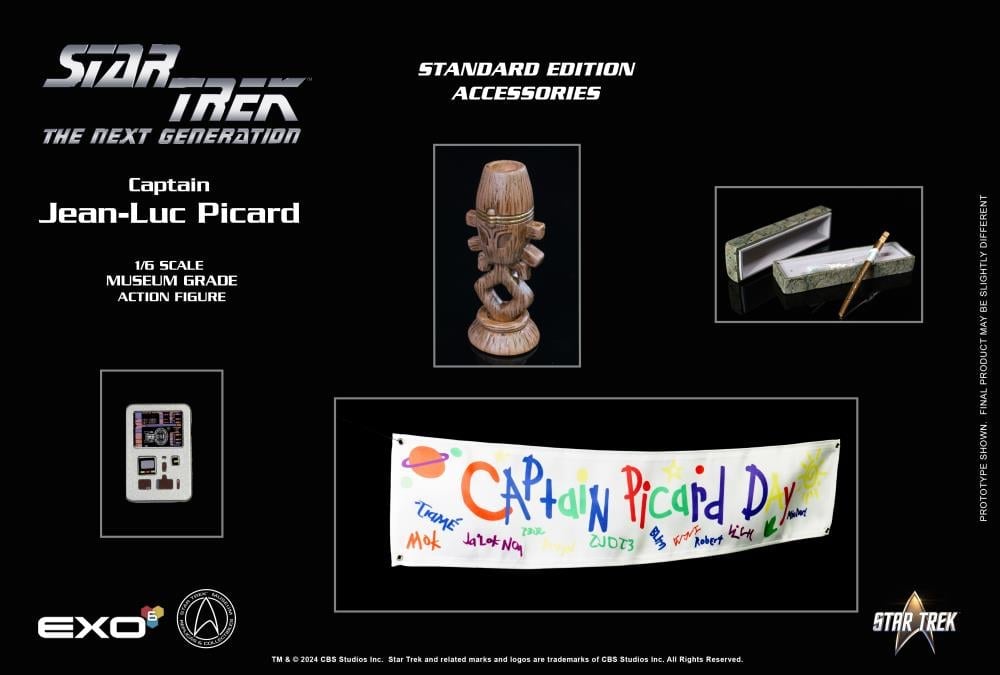 Star Trek: The Next Generation Captain Jean-Luc Picard (Standard Ver.) 1/6 Scale Figure Gallery Image 16