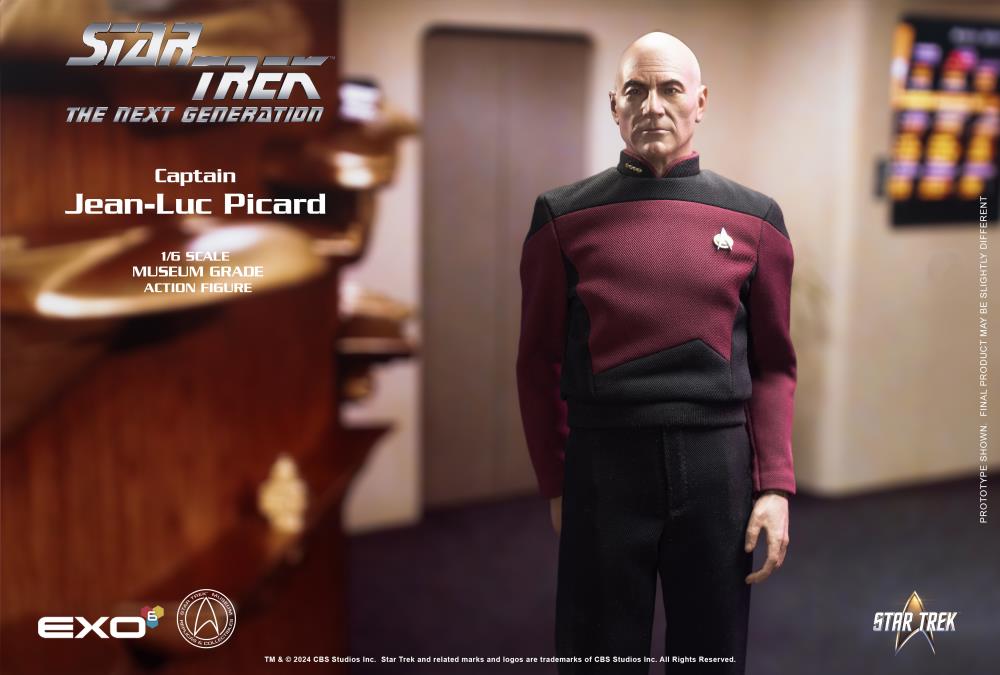 Star Trek: The Next Generation Captain Jean-Luc Picard (Standard Ver.) 1/6 Scale Figure Gallery Image 6