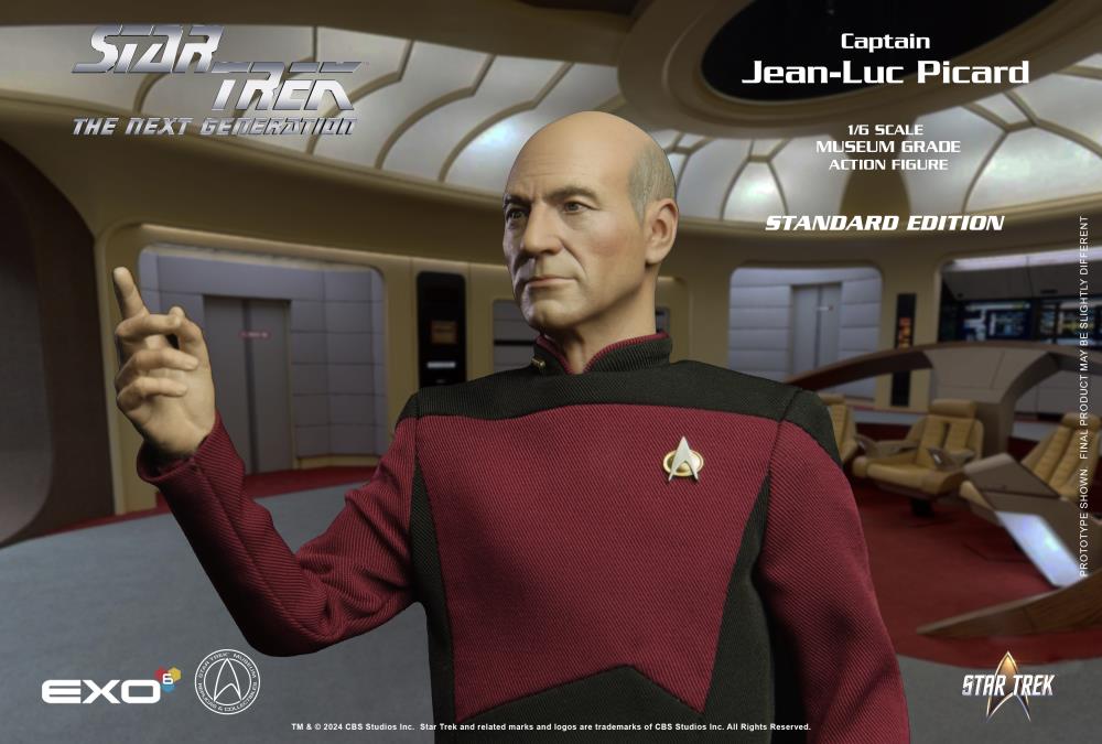 Star Trek: The Next Generation Captain Jean-Luc Picard (Standard Ver.) 1/6 Scale Figure Gallery Image 12
