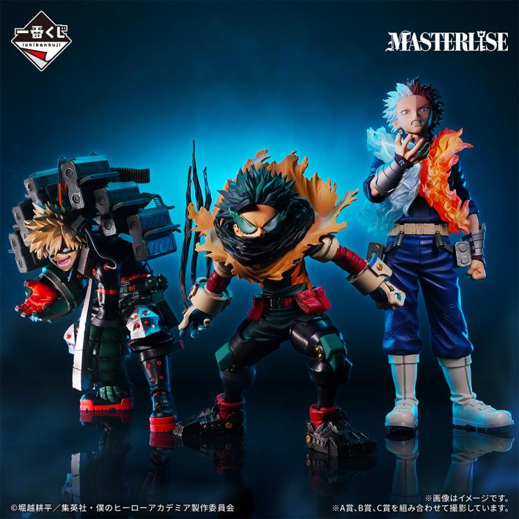 MASTERLISE フィギュア 3体セット My Hero Academia Masterlise Ichibansho Izuku Midoriya (Many Years