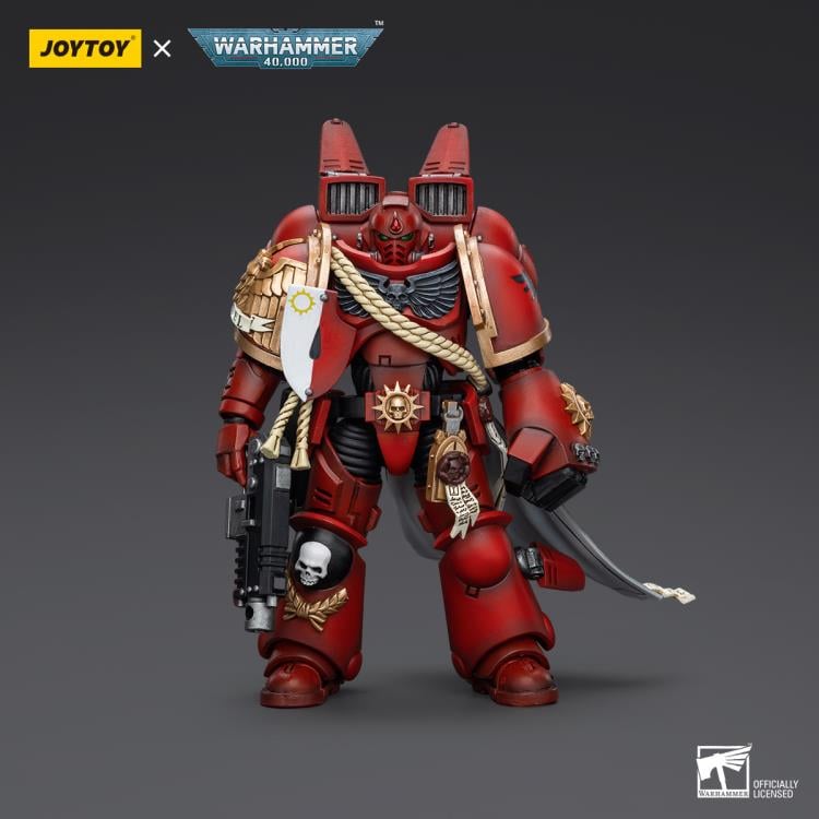 Warhammer 40K Blood Angels Captain with Jump Pack 1/18 Scale Action Figure Gallery Image 3