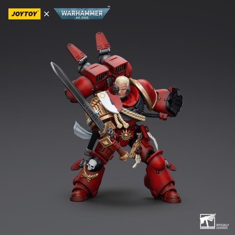 Warhammer 40K Blood Angels Captain with Jump Pack 1/18 Scale Action Figure Gallery Image 5