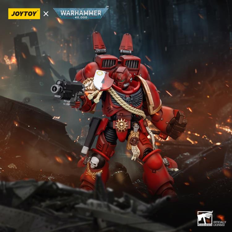 Warhammer 40K Blood Angels Captain with Jump Pack 1/18 Scale Action Figure Gallery Image 8