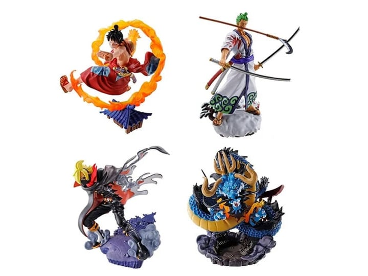 One Piece LogBox Re:Birth Wano Country Vol.1 Box of 4 Figures