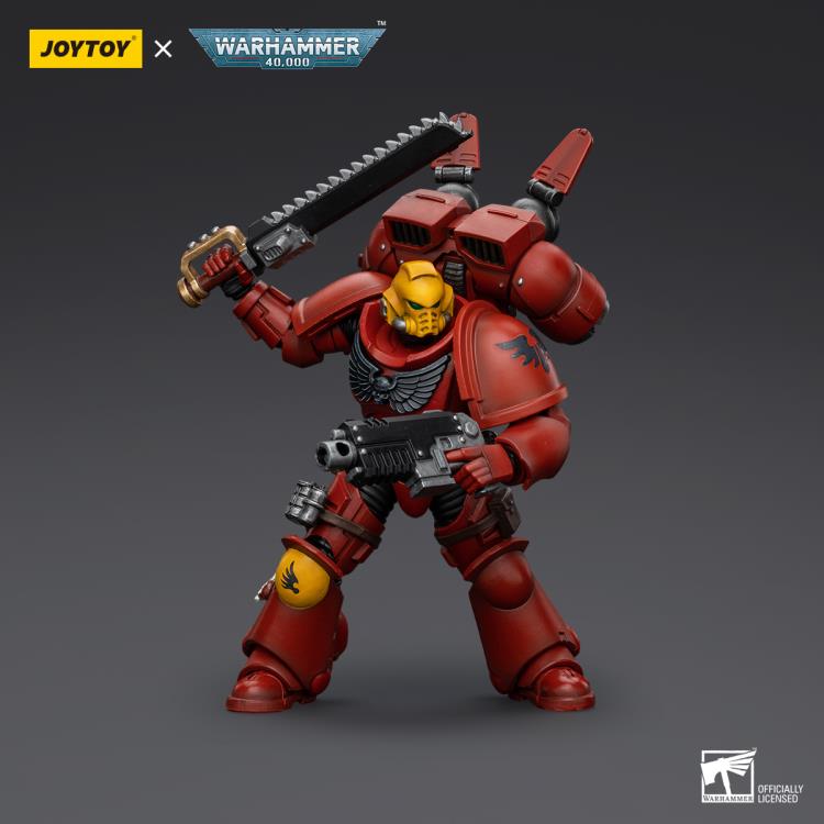 Warhammer 40K Blood Angels Jump Pack Intercessors Battle Brother 1/18 Scale Action Figure Gallery Image 5