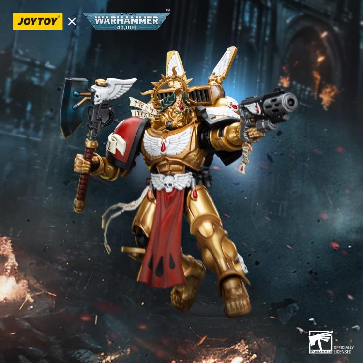 Warhammer 40K Blood Angels Commander Dante 1/18 Scale Action Figure Gallery Image 8