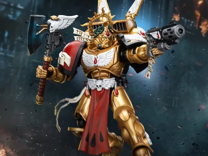 Warhammer 40K Blood Angels Commander Dante 1/18 Scale Action Figure Gallery Image 1
