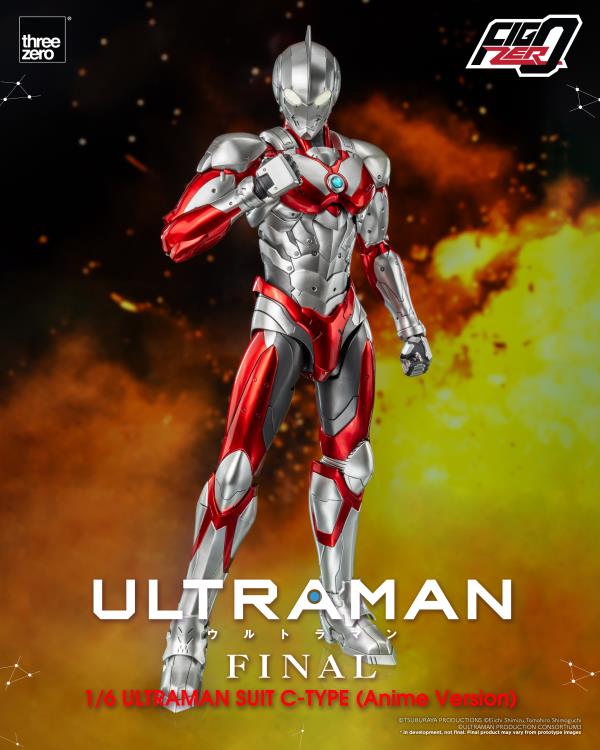 Ultraman FigZero Ultraman C-Type (Anime Ver.) 1/6 Scale Figure Gallery Image 12