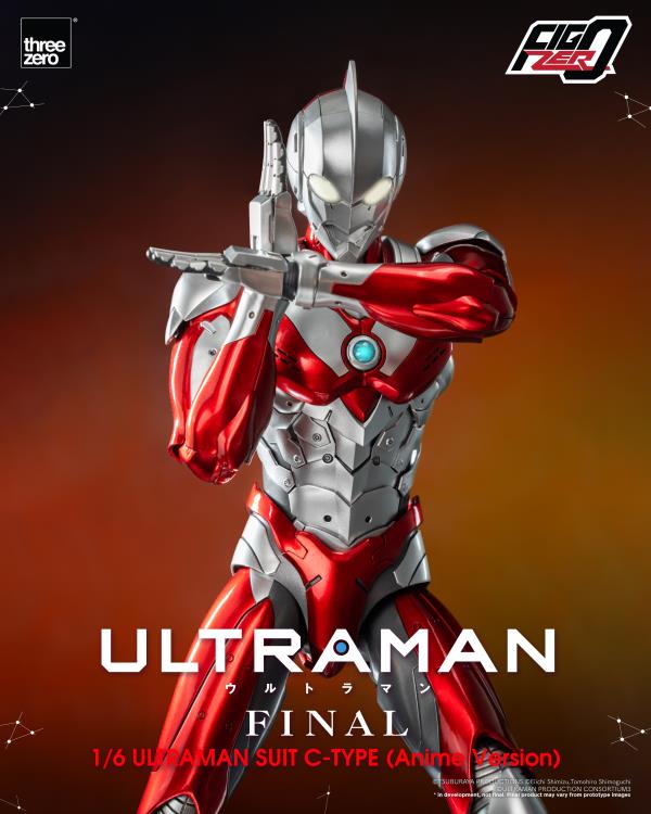 Ultraman FigZero Ultraman C-Type (Anime Ver.) 1/6 Scale Figure Gallery Image 16