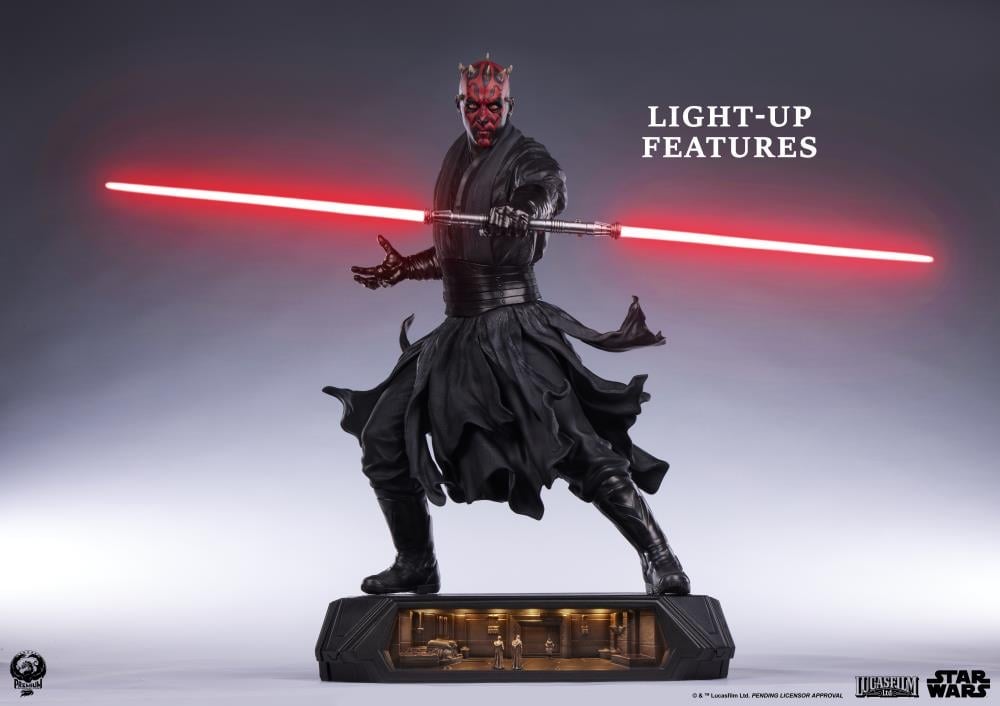 Star Wars: The Phantom Menace Epic Series Darth Maul 1/3 Scale Statue Gallery Image 9