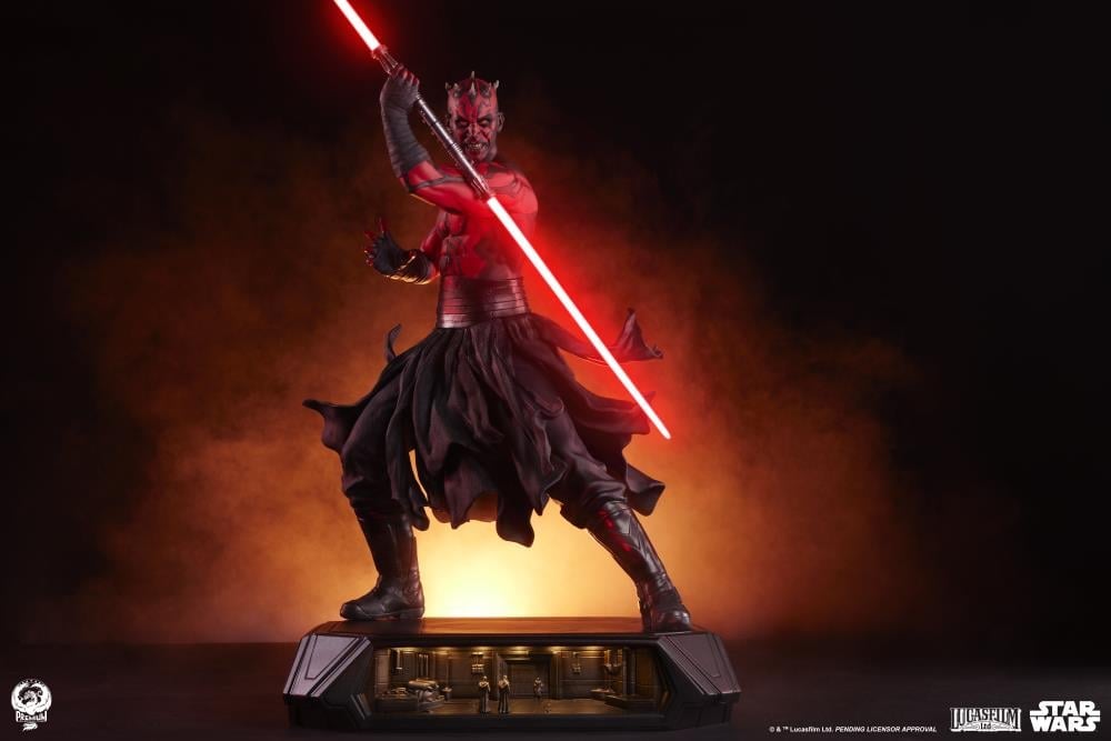 Star Wars: The Phantom Menace Epic Series Darth Maul Deluxe Edition 1/3 Scale Statue Gallery Image 3