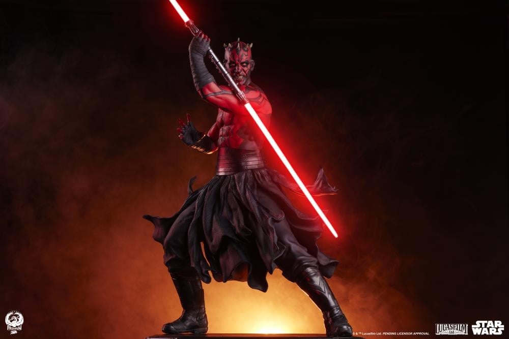 Star Wars: The Phantom Menace Epic Series Darth Maul Deluxe Edition 1/3 Scale Statue Gallery Image 4