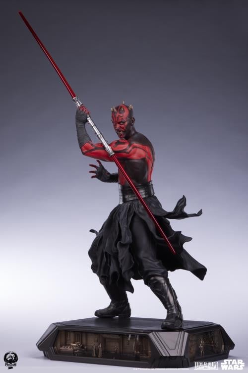Star Wars: The Phantom Menace Epic Series Darth Maul Deluxe Edition 1/3 Scale Statue Gallery Image 12